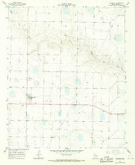 Nazareth Texas Historical topographic map, 1:24000 scale, 7.5 X 7.5 Minute, Year 1965
