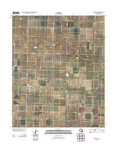 Nazareth Texas Historical topographic map, 1:24000 scale, 7.5 X 7.5 Minute, Year 2012