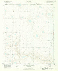 Nazareth NW Texas Historical topographic map, 1:24000 scale, 7.5 X 7.5 Minute, Year 1966