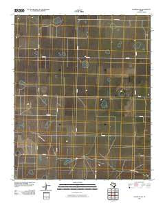 Nazareth NW Texas Historical topographic map, 1:24000 scale, 7.5 X 7.5 Minute, Year 2010