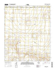 Nazareth NW Texas Current topographic map, 1:24000 scale, 7.5 X 7.5 Minute, Year 2016