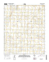 Nazareth SW Texas Current topographic map, 1:24000 scale, 7.5 X 7.5 Minute, Year 2016