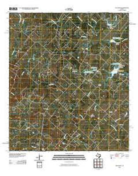 Nechanitz Texas Historical topographic map, 1:24000 scale, 7.5 X 7.5 Minute, Year 2010