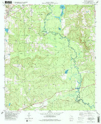 Neches Texas Historical topographic map, 1:24000 scale, 7.5 X 7.5 Minute, Year 1982