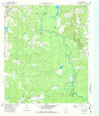 Neches Texas Historical topographic map, 1:24000 scale, 7.5 X 7.5 Minute, Year 1982