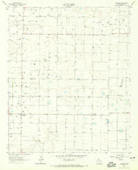 Needmore Texas Historical topographic map, 1:24000 scale, 7.5 X 7.5 Minute, Year 1962