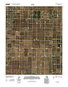 Needmore Texas Historical topographic map, 1:24000 scale, 7.5 X 7.5 Minute, Year 2010