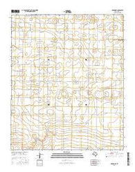 Needmore Texas Current topographic map, 1:24000 scale, 7.5 X 7.5 Minute, Year 2016