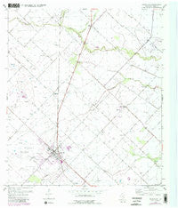 Needville Texas Historical topographic map, 1:24000 scale, 7.5 X 7.5 Minute, Year 1953