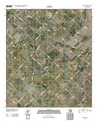 Needville Texas Historical topographic map, 1:24000 scale, 7.5 X 7.5 Minute, Year 2010