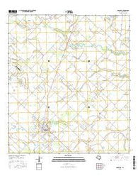 Needville Texas Current topographic map, 1:24000 scale, 7.5 X 7.5 Minute, Year 2016