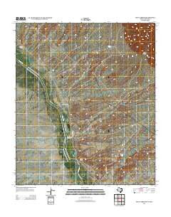 Neely Arroyo Texas Historical topographic map, 1:24000 scale, 7.5 X 7.5 Minute, Year 2013