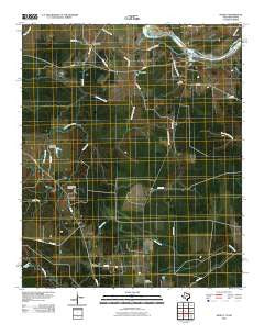 Negley Texas Historical topographic map, 1:24000 scale, 7.5 X 7.5 Minute, Year 2010