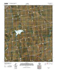Neinda Texas Historical topographic map, 1:24000 scale, 7.5 X 7.5 Minute, Year 2010