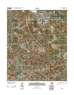 Nemo Texas Historical topographic map, 1:24000 scale, 7.5 X 7.5 Minute, Year 2013