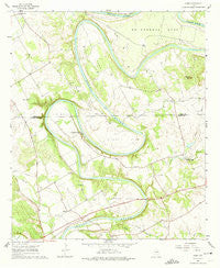 Nemo Texas Historical topographic map, 1:24000 scale, 7.5 X 7.5 Minute, Year 1961