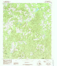 Neuville Texas Historical topographic map, 1:24000 scale, 7.5 X 7.5 Minute, Year 1984