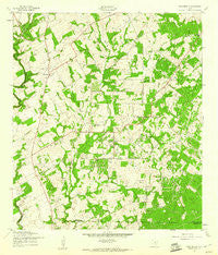 New Berlin Texas Historical topographic map, 1:24000 scale, 7.5 X 7.5 Minute, Year 1957