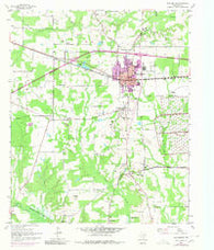 New Boston Texas Historical topographic map, 1:24000 scale, 7.5 X 7.5 Minute, Year 1954