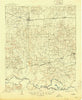 New Boston Texas Historical topographic map, 1:62500 scale, 15 X 15 Minute, Year 1909