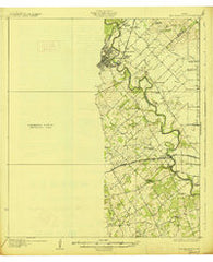 New Braunfels Texas Historical topographic map, 1:62500 scale, 15 X 15 Minute, Year 1927