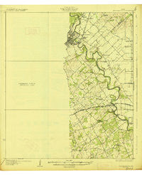 New Braunfels Texas Historical topographic map, 1:62500 scale, 15 X 15 Minute, Year 1927