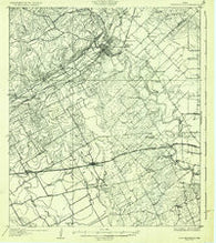 New Braunfels Texas Historical topographic map, 1:62500 scale, 15 X 15 Minute, Year 1927