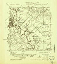 New Braunfels No 1 Texas Historical topographic map, 1:48000 scale, 7.5 X 7.5 Minute, Year 1925