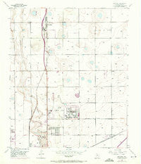 New Deal Texas Historical topographic map, 1:24000 scale, 7.5 X 7.5 Minute, Year 1956