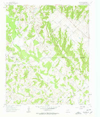 New Harp Texas Historical topographic map, 1:24000 scale, 7.5 X 7.5 Minute, Year 1961