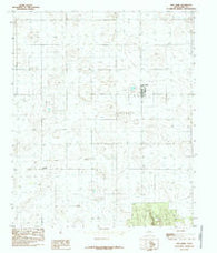 New Home Texas Historical topographic map, 1:24000 scale, 7.5 X 7.5 Minute, Year 1985