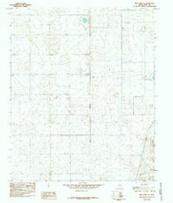 New Home SE Texas Historical topographic map, 1:24000 scale, 7.5 X 7.5 Minute, Year 1985