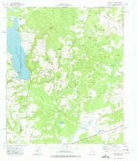 New Salem Texas Historical topographic map, 1:24000 scale, 7.5 X 7.5 Minute, Year 1973