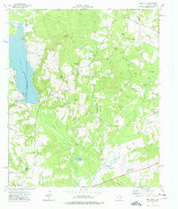 New Salem Texas Historical topographic map, 1:24000 scale, 7.5 X 7.5 Minute, Year 1973