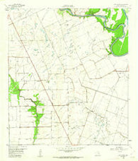 New Taiton Texas Historical topographic map, 1:24000 scale, 7.5 X 7.5 Minute, Year 1960