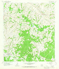 New Ulm Texas Historical topographic map, 1:24000 scale, 7.5 X 7.5 Minute, Year 1963