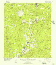 New Willard Texas Historical topographic map, 1:62500 scale, 15 X 15 Minute, Year 1955