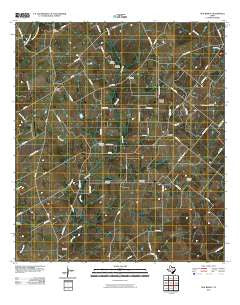 New Berlin Texas Historical topographic map, 1:24000 scale, 7.5 X 7.5 Minute, Year 2010