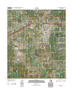 New Boston Texas Historical topographic map, 1:24000 scale, 7.5 X 7.5 Minute, Year 2012