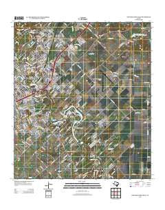 New Braunfels East Texas Historical topographic map, 1:24000 scale, 7.5 X 7.5 Minute, Year 2013