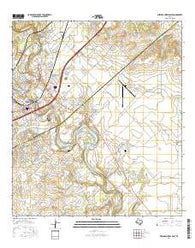 New Braunfels East Texas Current topographic map, 1:24000 scale, 7.5 X 7.5 Minute, Year 2016