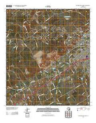 New Braunfels West Texas Historical topographic map, 1:24000 scale, 7.5 X 7.5 Minute, Year 2010