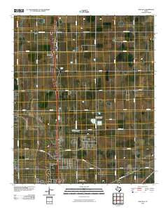 New Deal Texas Historical topographic map, 1:24000 scale, 7.5 X 7.5 Minute, Year 2010
