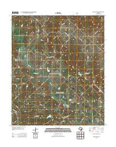 New Harp Texas Historical topographic map, 1:24000 scale, 7.5 X 7.5 Minute, Year 2013