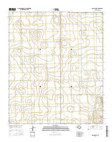 New Home SE Texas Current topographic map, 1:24000 scale, 7.5 X 7.5 Minute, Year 2016