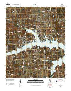 New Hope Texas Historical topographic map, 1:24000 scale, 7.5 X 7.5 Minute, Year 2010