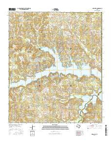 New Hope Texas Current topographic map, 1:24000 scale, 7.5 X 7.5 Minute, Year 2016