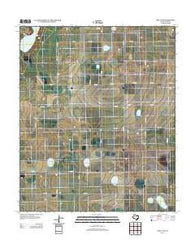 New Lynn Texas Historical topographic map, 1:24000 scale, 7.5 X 7.5 Minute, Year 2012