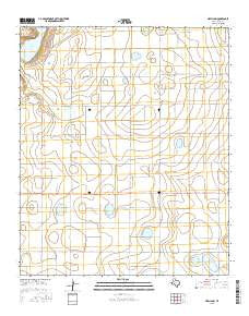 New Lynn Texas Current topographic map, 1:24000 scale, 7.5 X 7.5 Minute, Year 2016
