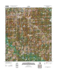 New Summerfield Texas Historical topographic map, 1:24000 scale, 7.5 X 7.5 Minute, Year 2013